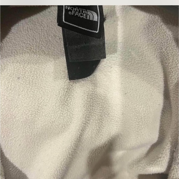 The North Face Light Gray Fleece Teddy Jacket - Picture 4 of 4